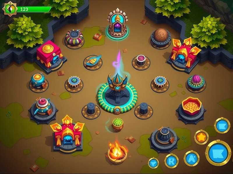 Spectacle Anise War base building interface